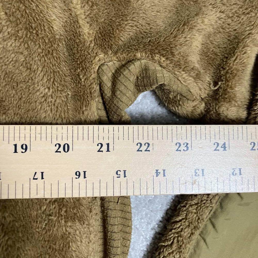 Rothco Jacket Mens Small Coyote Brown ECWCS Gen III Level 3 Fleece Full Zip - Picture 11 of 15